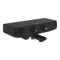 Grohe Grohtherm SmartControl bateria wannowa z termostatem, phantom black 102168KF00