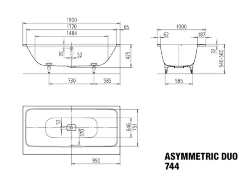 kaldewei-asymmetric-duo-190-100-cm-rysuenk-wymiarowy.webp