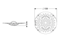 Kessel System 100 43700 rysunek wymiarowy