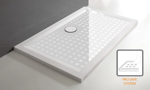 Sanplast Space Mineral brodzik prostokątny B-M/SPACE 70x80x1,5cm Pro Safe 645-290-0110-01-002