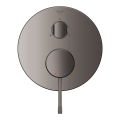 Bateria podtynkowa Grohe Essence z metalową rozetą hard graphite
