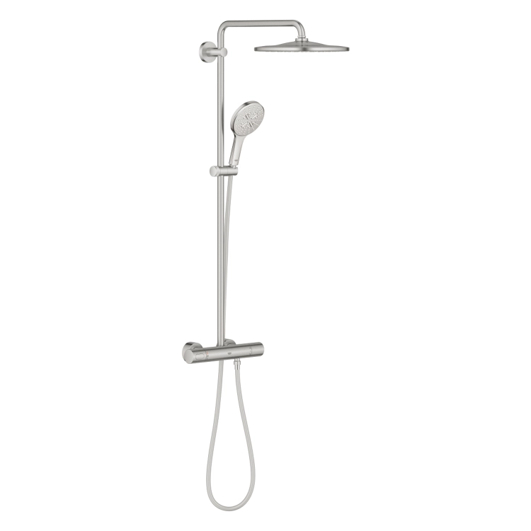 GROHE Rainshower SmartActive 310, system prysznicowy z termostatem, stal szczotkowana 26836DC0