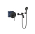 Zestaw wannowy podtynkowy GROHE Emmevi Phantom Black 24167KF1-08 czarny mat wanna prysznic
