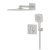 34 864 DC0 Grohe zestaw podtynkowy