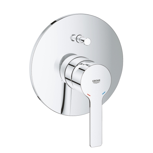 Grohe Lineare bateria wannowo-prysznicowa podtynkowa, element zewnętrzny do 35501, chrom 19297001