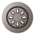 Dysza boczna prysznicowa GROHE hard graphite 75 mm