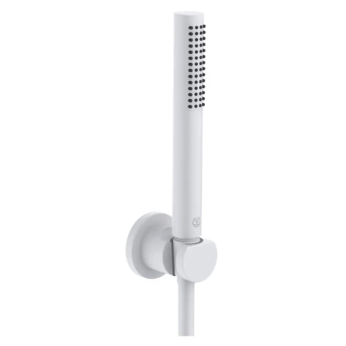 KLUDI Nova Fonte Puristic 1S zestaw natryskowo-wannowy, biały mat 2085053-15