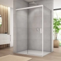 Kabina prysznicowa Ronal Cadura 140x80 cm biała mat
