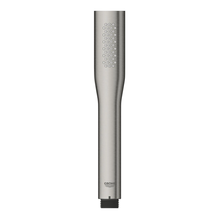 Nowoczesny prysznic ręczny Grohe stalowy design