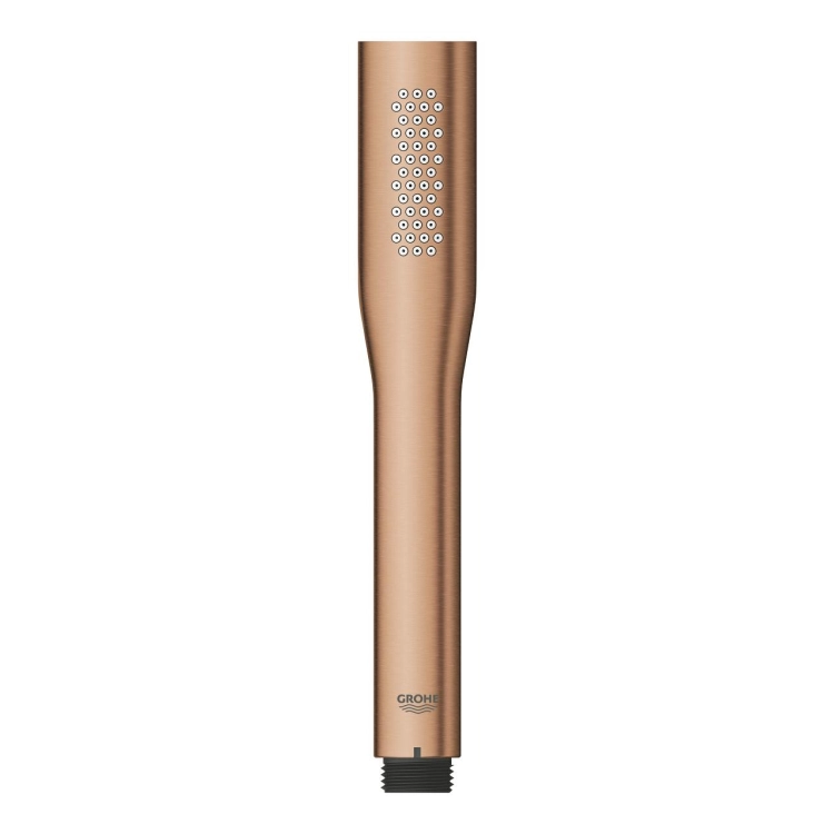 Nowoczesny prysznic ręczny Grohe miedziany matowy design