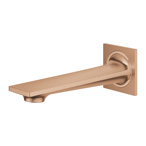 Wylewka wannowa GROHE Allure 167 mm miedziana naścienna