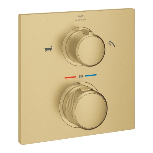 GROHE Allure bateria termostatyczna 19446GN2 brushed cool sunrise złoty szczotkowany