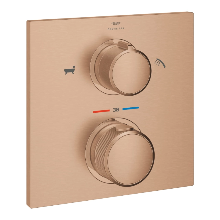 GROHE Allure bateria termostatyczna 19446DL2 brushed warm sunset miedziana szczotkowana