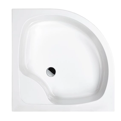 Sanplast Fris brodzik półokrągły BPzs/FRIS 90x90x25+STB, promień 550, 615-330-0630-01-000