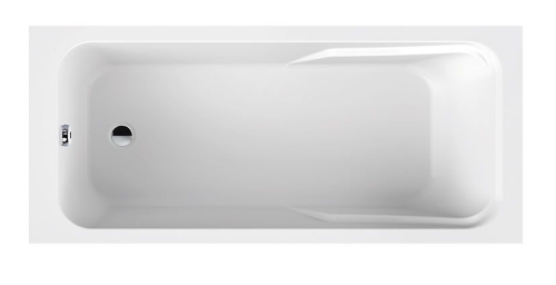 Wanna prostokątna Sanplast Modesta 170x70 cm WP/MO+STW biała