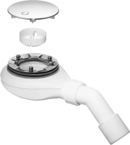 Viega Tempoplex syfon brodzikowy ø90mm, h zabudowy 60mm model 6963P 801.458