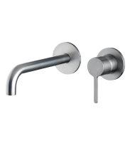 Emmevi Filo bateria umywalkowa podtynkowa, L-210 mm, inox 85155.IN