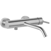 Emmevi Filo bateria wannowa ścienna, inox, bez natrysku 85001.IN