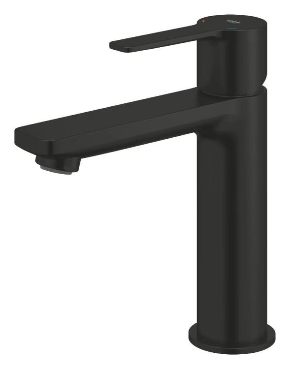 Grohe Lineare S-size Matte Black bateria sztorcowa do umywalki