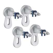 GROHE Kątowniki ścienne do stelaży Rapido Mono i Rapido Duo 1039999990 – komplet 4 szt.