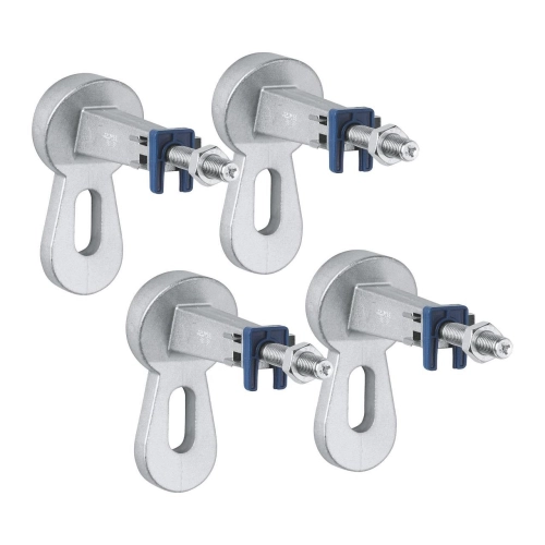 GROHE 1039999990 kątowniki ścienne do stelaży Rapido Mono i Rapido Duo komplet 4 szt