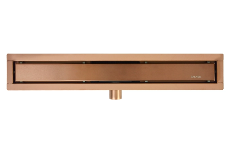 Balneo CO-80N odpływ liniowy miedziany PVD 80 cm