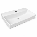 Umywalka Roca Ona Compacto A327684000 60x36 cm biała Fineceramic