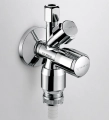 Schell Comfort 035490699 kombinowany zawór kątowy 1/2 x 3/8 x 3/4 chrom