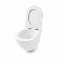 Miska WC bezrantowa Vitalle Nerio z deską wolnoopadającą