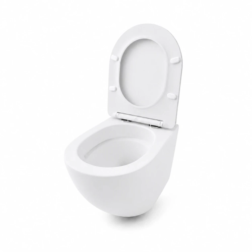 Miska WC bezrantowa Vitalle Nerio z deską wolnoopadającą