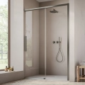 Ronal Oriana D36S21502607 drzwi prysznicowe przesuwne 150 cm gunmetal szczotkowany