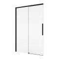 Drzwi prysznicowe do wnęki Ronal Oriana D36S21400607 136–140 cm czarny mat