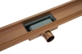 Balneo Duplex Next Copper CO60N odpływ liniowy niski montaż 52 mm