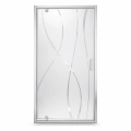 Drzwi prysznicowe Sanplast TX5b 80 cm profil srebrny błyszczący