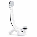 VILLEROY&BOCH syfon wannowy, zestaw przelewowo-odpływowy przedłużony, chrom U90960461
