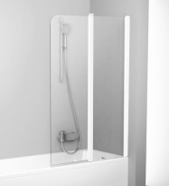 Ravak Chrome parawan nawannowy CVS2-100 prawy, biały 7QRA0100Z1