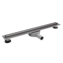 Balneo Slim&Low ProLine Gun Metal odpływ liniowy 90 cm grafitowy szczotkowany A0401100201-4