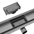 Głęboki osadnik koszykowy odpływu Balneo Duplex Next Gun Metal