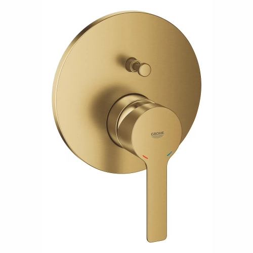 GROHE Lineare 24064GN1 bateria podtynkowa do dwóch wyjść wody złoty szczotkowany