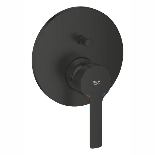 GROHE Lineare 240642431 bateria podtynkowa do dwóch wyjść wody czarny mat