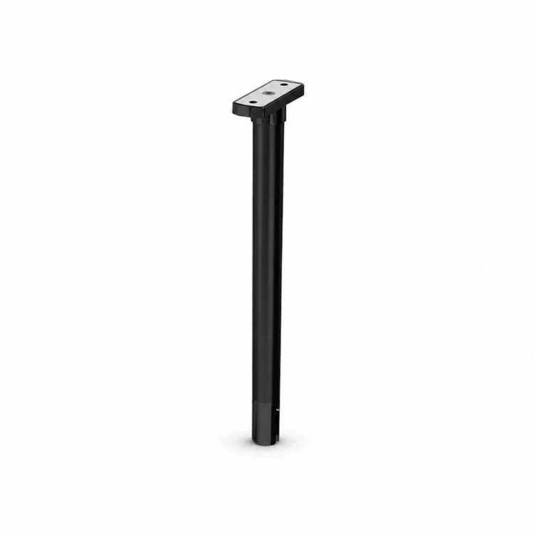 RONAL Walk-In Easy wspornik pionowy do sufitu 1000 mm czarny mat SD8.06.1000