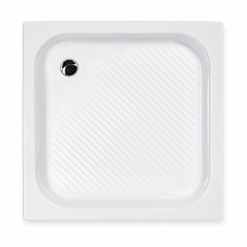 Sanplast Classic brodzik kwadratowy B/Cl 75x75x15+STB 615-010-0020-01-000