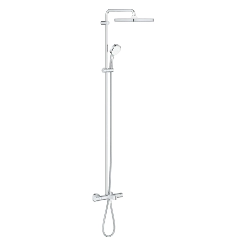 GROHE Tempesta Cosmopolitan 250 Cube 26691000 system wannowo-prysznicowy z termostatem chrom