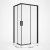 Rysunek techniczny kabiny Ronal Divera D22SE2B 90x100 cm
