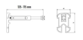 Werit JOMOTech stelaż podtynkowy do wc h-112cm, 4:1, przycisk biały+mata 174-91100900-00