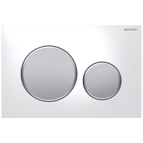 GEBERIT Sigma20 przycisk spłukujący, biały/chrom mat 115.882.KL.1