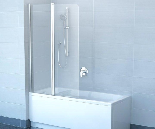 Ravak Chrome parawan nawannowy CVS2-100 Lewy, satin 7QLA0U00Z1