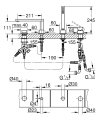 Grohe Plus bateria wannowa 4-otw. 29307003