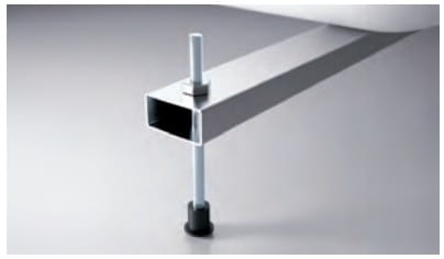 Novellini nóżki do wanien o szerokości 70cm PIEDVASCA70