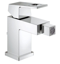 GROHE Eurocube S-size bateria bidetowa, z korkiem, chrom 23138000